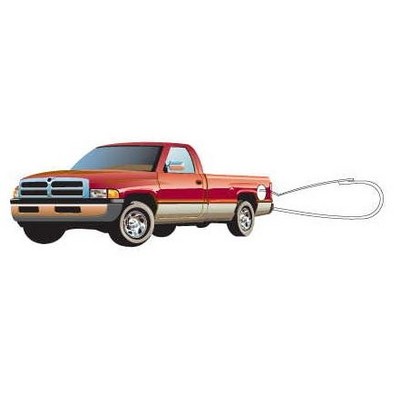 Red Pick Up Truck Zipper Pull