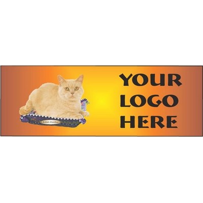 British Shorthair Cat Panoramic Metal Photo Magnet