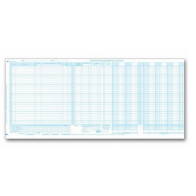 One-Write® Payroll/Cash Disbursement Journals