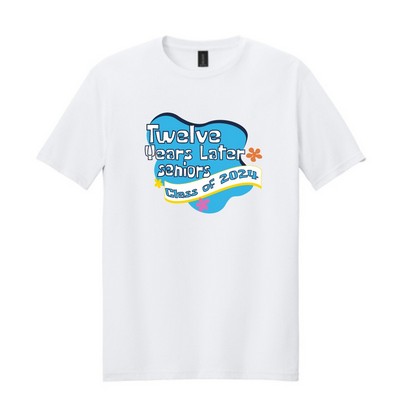 Heavy Weight White All-Cotton Tee