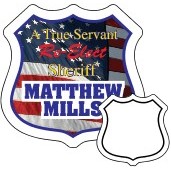 Shield Mini Magnet (2"x2")