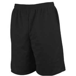Adult 2-Ply Tricot Mesh All-Sport Athletic Short w/9" Inseam