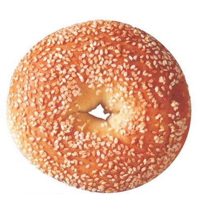 Sesame Bagel Maxi Magnet (4 Square Inch)