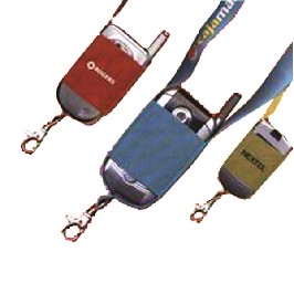 Terylene Lanyard w/ Cell Phone Pouch