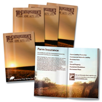 8-page (5.5x8.5) Booklet, Brochure or Catalog