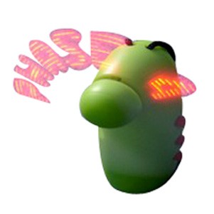 Small Horse Head Flashing Message Fan