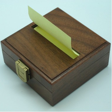 Pop-Up Solid Wood Sticky Note Dispenser - ON SALE, LIMITED STOCK