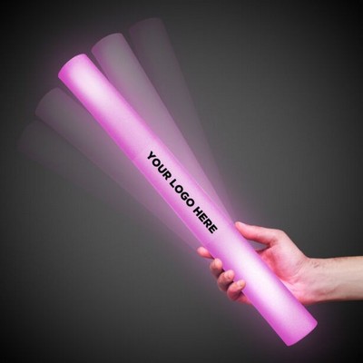 16" Pink LED Foam Lumiton Baton