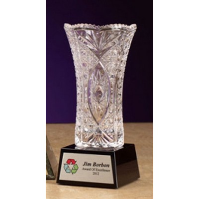 6.5" Chesnay Crystal Vase