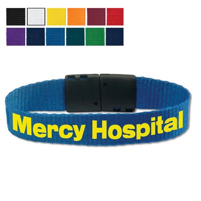 3/8" Custom Wrist Bands with Breakaway