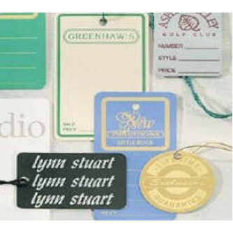 Ink Printed Gift Tag w/ String (2 7/8"x1 1/2")