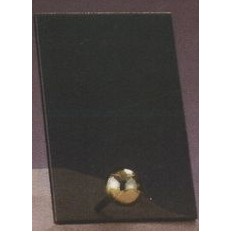Smoked Glass Plaque Award w/Gold Tennis Accent & Gold Plastic Mounts (6"x8.5")