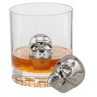 Skull-Ice™ Stainless Steel Ice Cube