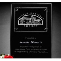 Baja Black Plaque 9" x 12"