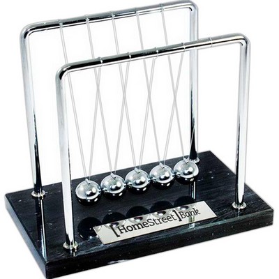 Large Marble Newton's Cradle