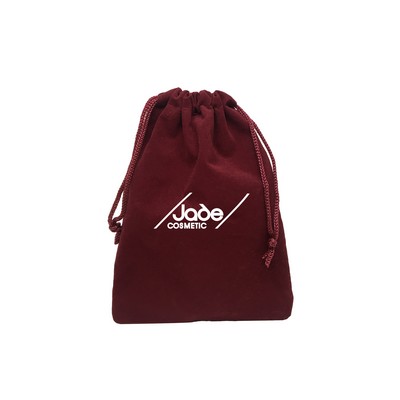 Medium Velour Jewelry Pouch