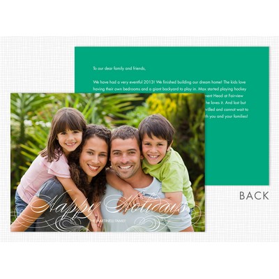 "Happy Holidays" Christmas Photo Cards