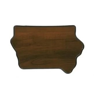 Iowa State Shaped Plaque (6"x8¾")