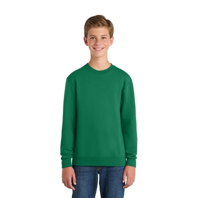 Port & Company® Youth Core Fleece Crewneck Sweatshirt