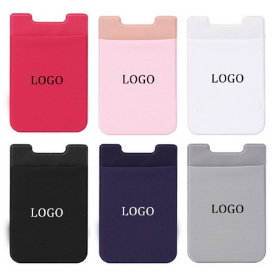 Stretch Phone Wallet Card Holder Secure