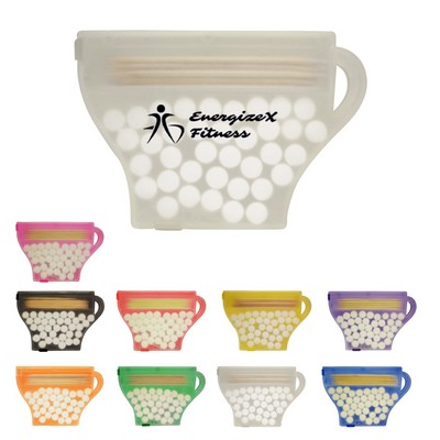 Coffee Cup Shaped Pick 'n' Mint