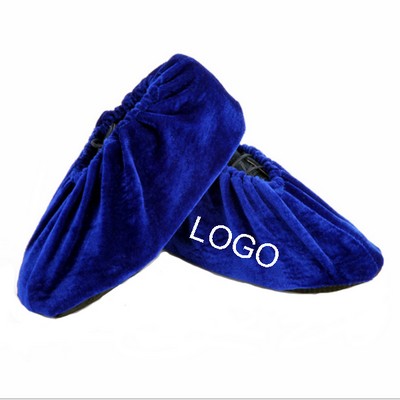 Soft Flannel Shoe Protectors - Multi-Color