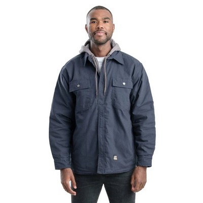 Berne Men's Throttle Hooded Shirt Jacket