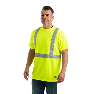 Berne Men's Hi-Vis Type R Class 2 Performance Short Sleeve Tee
