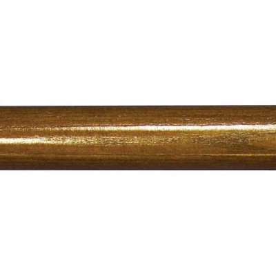 2-Piece Indoor Solid Oak Finish Flag Pole