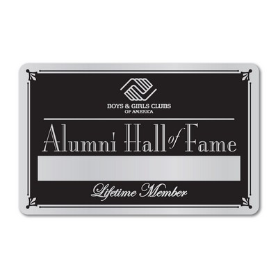 Metalphoto® Aluminum Membership Card