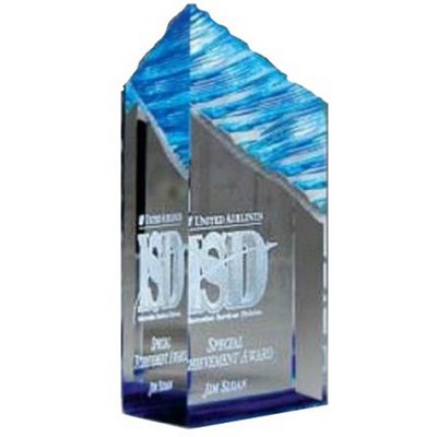 Glacier Tower, Blue, Medium (3"x8-1/2"x2")