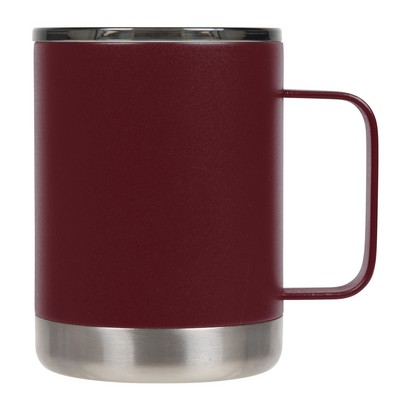 12oz Brick Red Camp Mug w/ Slide Lid