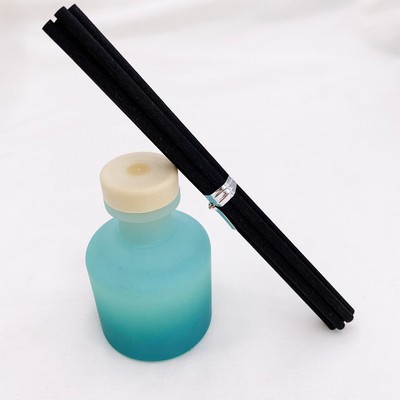 50ml 6pcs Fiber Sticks Home Ambiance Reed Diffuser In Glass Jar