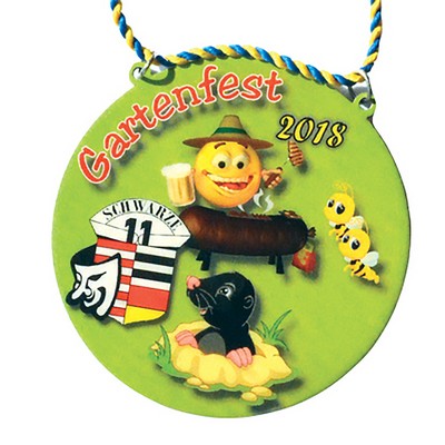 Full Color Medallions - Offset (4'')