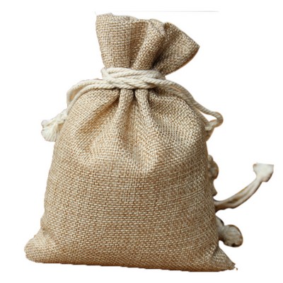 6" Drawstring Gunny Bag