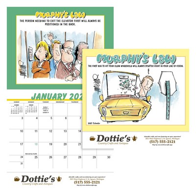 HotLine® Products Murphy's Law Appointment Calendar - Stapled
