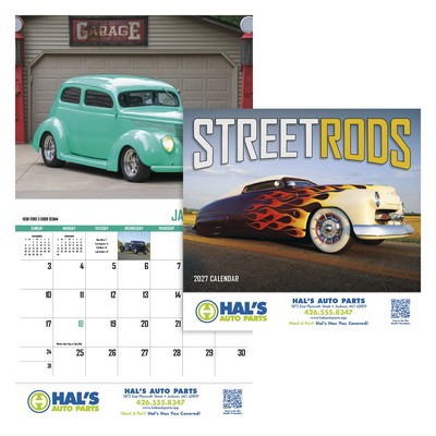 HotLine® Products Street Rod Fever Appointment Calendar - Stapled
