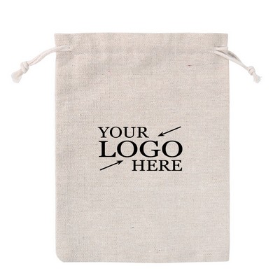 Reusable Cotton Drawstring Pouch