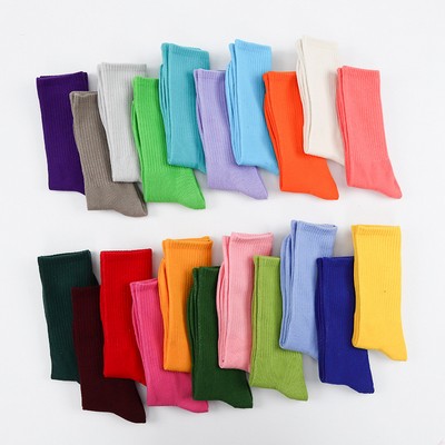 Cotton Candy Color Knee-Sock