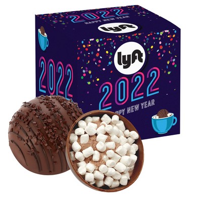New Years Mega Hot Chocolate Bomb Gift Box - Milk & Dark Delight