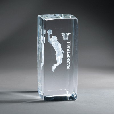 Female Basketball Crystal Tower
