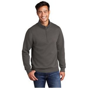 Port & Co™ Core Fleece 1/4-Zip Pullover Sweatshirt
