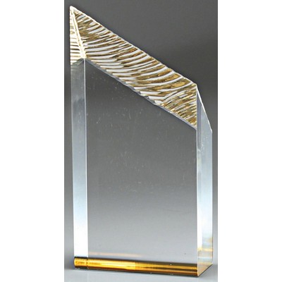 Glacier Tower Award, Gold, 6"H