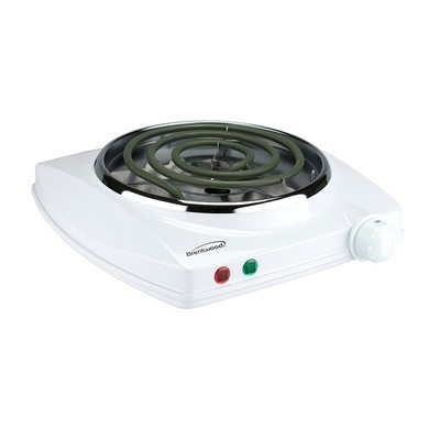White Electric Single Burner