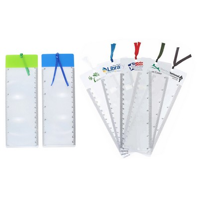 Bookmark Magnifier with 6" Ruler
