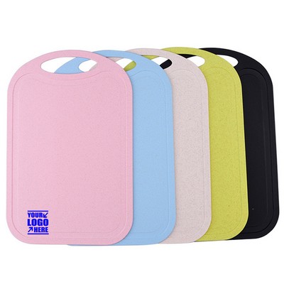 Safe Non-Slip Plastic Kitchen Cutting Board