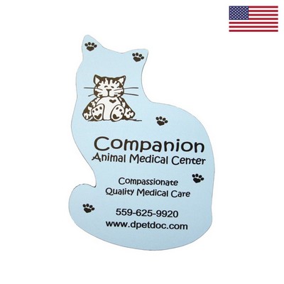 4" Cat Shaped Magnet