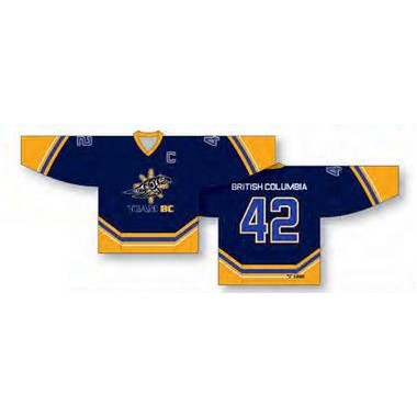 Classic Cut Two Tone Hockey Jersey w/Contrast Cuff & Bottom Hem