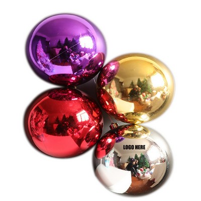 Colorful Plastic Christmas Ball