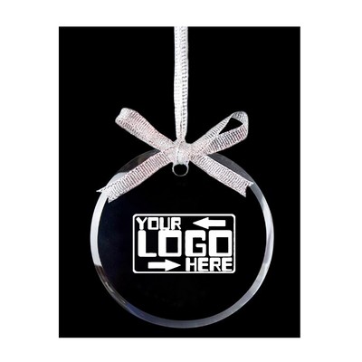 Clear Round Shaped Ornaments